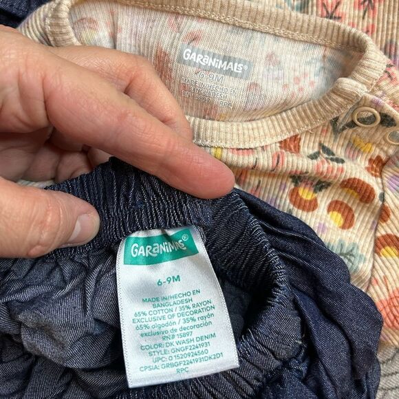 5 for $25🔥6-9 Months Baby Girls Matching Set - Picture 4 of 5